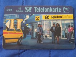 Telefonkarte Deutsche Bundespost 40 Einheiten gebraucht