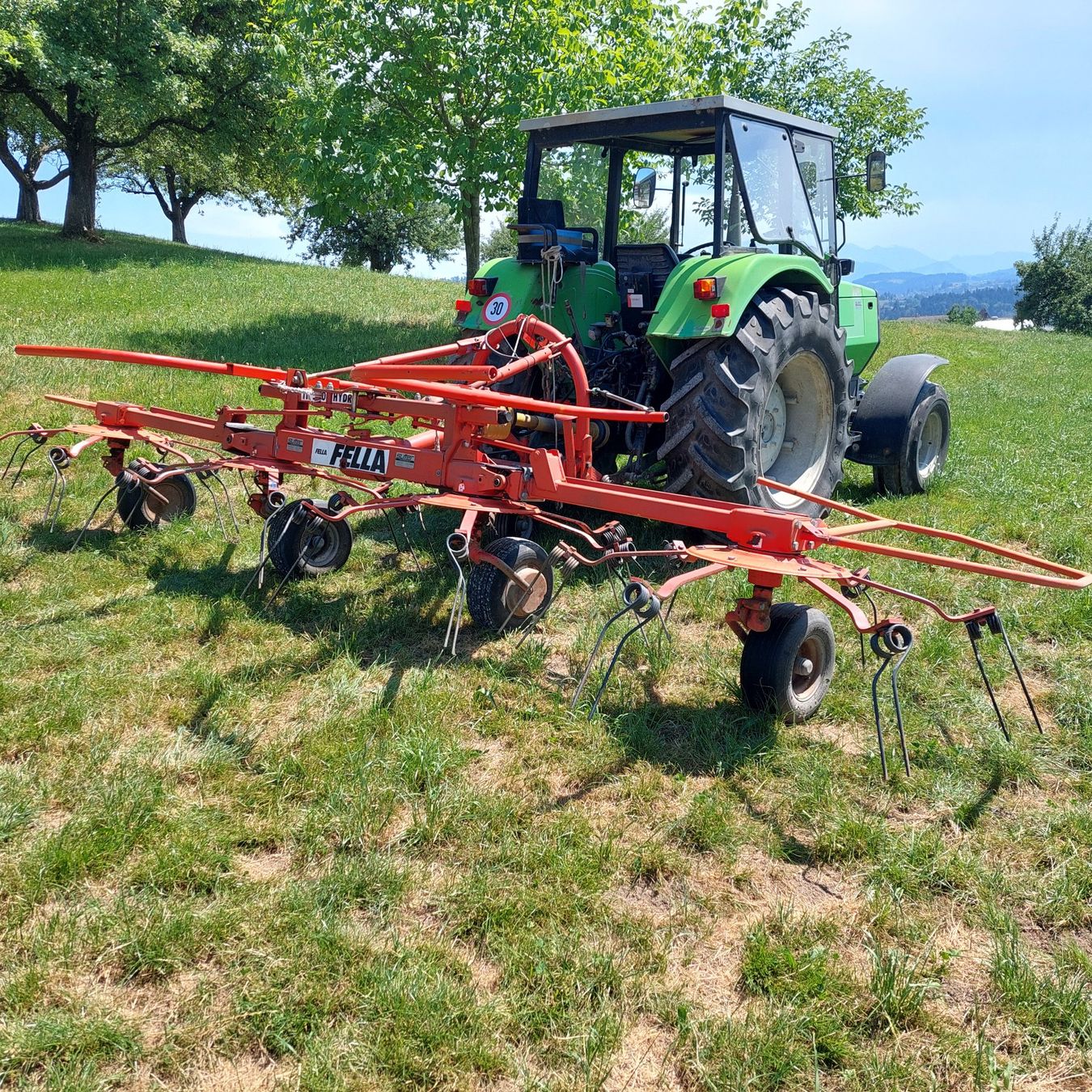 Fella Tutte le macchine: Kreiselheuer Fella TH 540 Hydro – Usato da Gossau SG venduto da Gardener 1