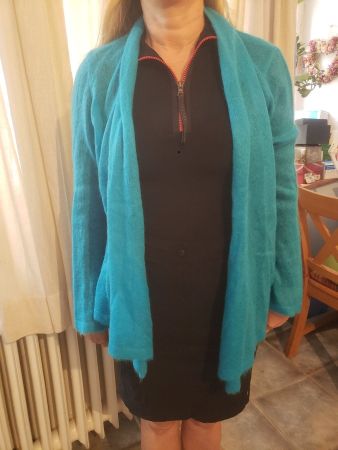 Marc Cain Jacke N4 (40) blau  -> Ukraine Spende