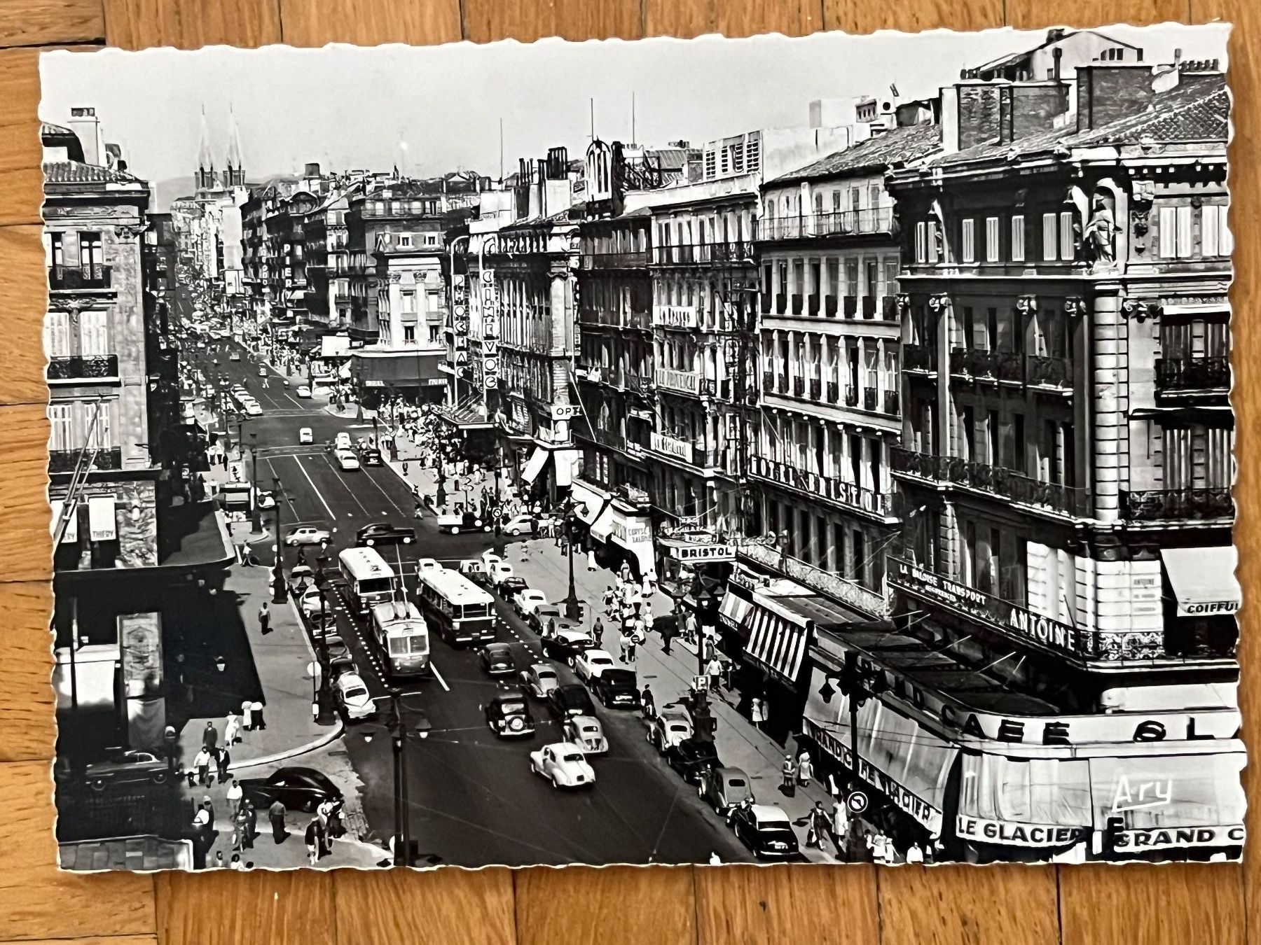 Cartoline postali: Marseille, La Canebière, uralt – Usato da Romanshorn venduto da luxcollect