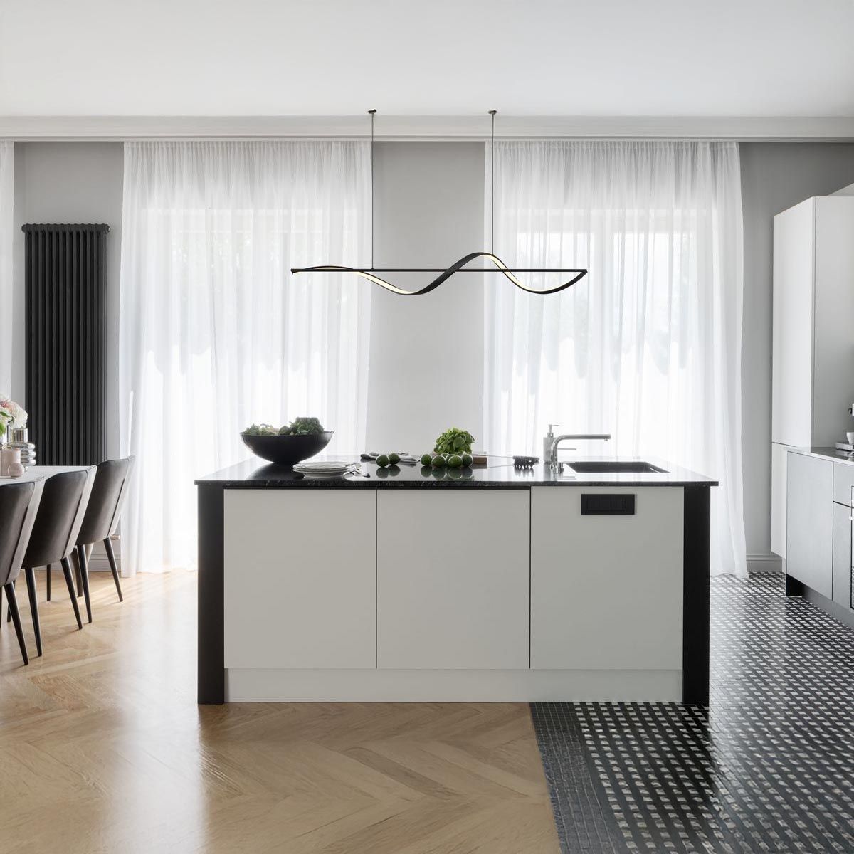 Lampadari & plafoniere: LED Pendelleuchte, 120 cm x 20 cm – Nuovo (secondo la descrizione) da Kreuzlingen venduto da Smart-Light 1