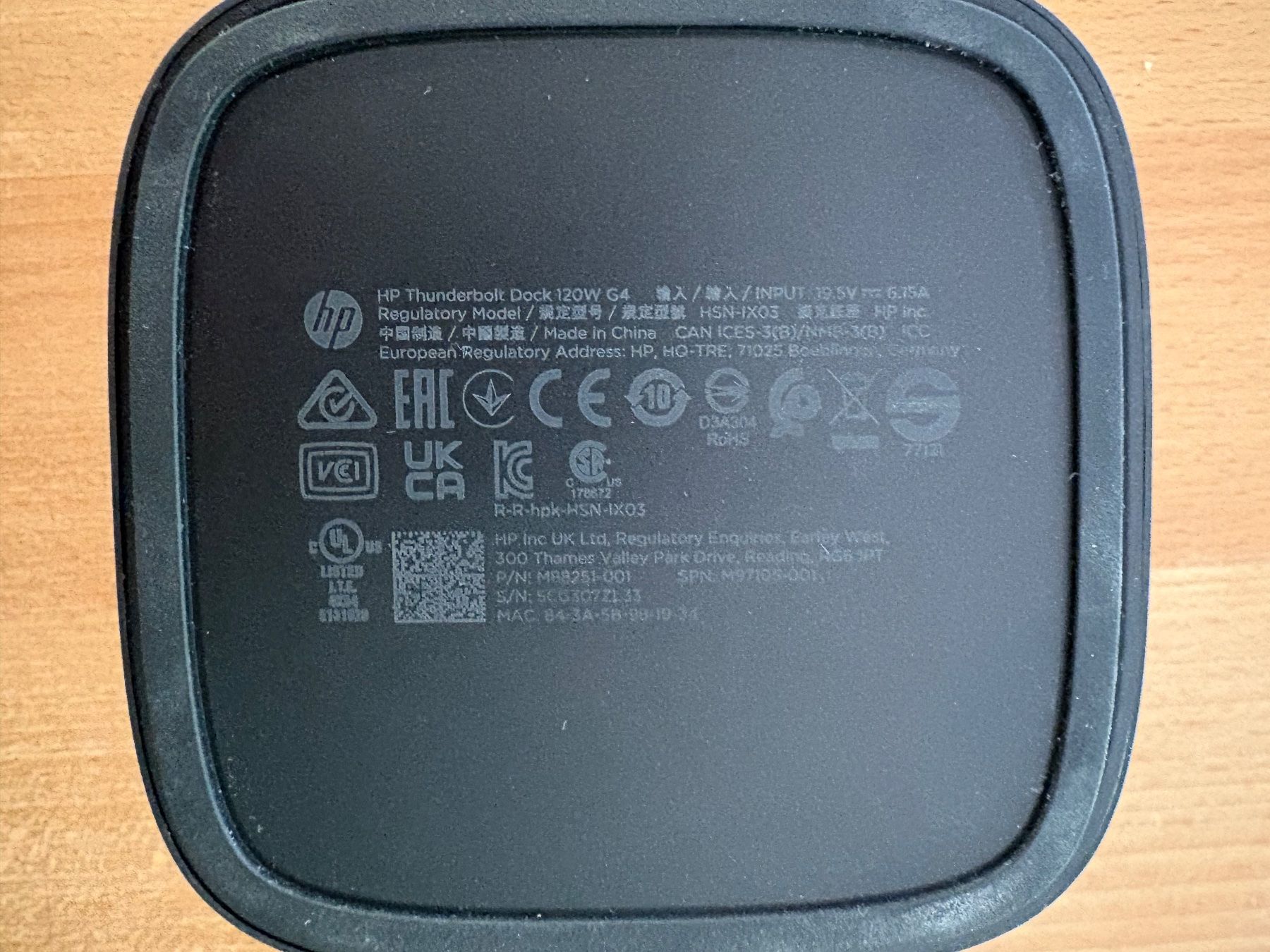 Hewlett Packard Dockingstation: HP 120W G4 Docking Station inkl. Netzteil – Gebraucht aus Muri b. Bern von Lionking3 3