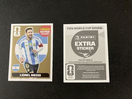 WM 2026, extrasticker Messi Gold