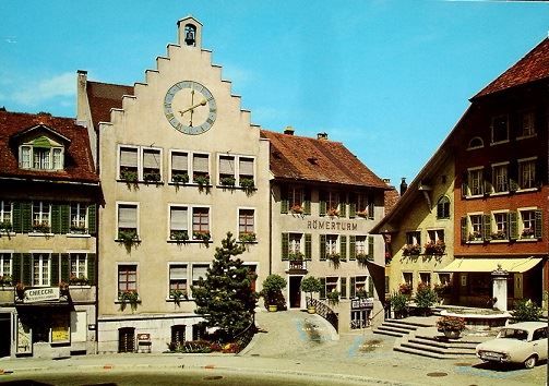 Ansichtskarten: BRUGG Römerturm - Auto – Neu (gemäss Beschreibung) aus Jona von philajona