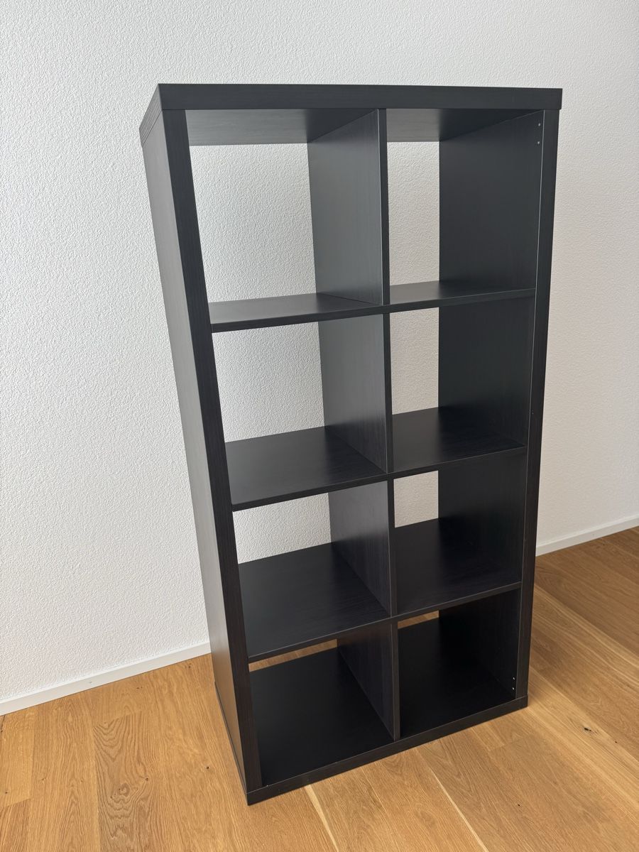 Ikea Regale: Kallax Regal 8 Fächer schwarzbraun – Gebraucht aus Oberbüren von dijbdn 2