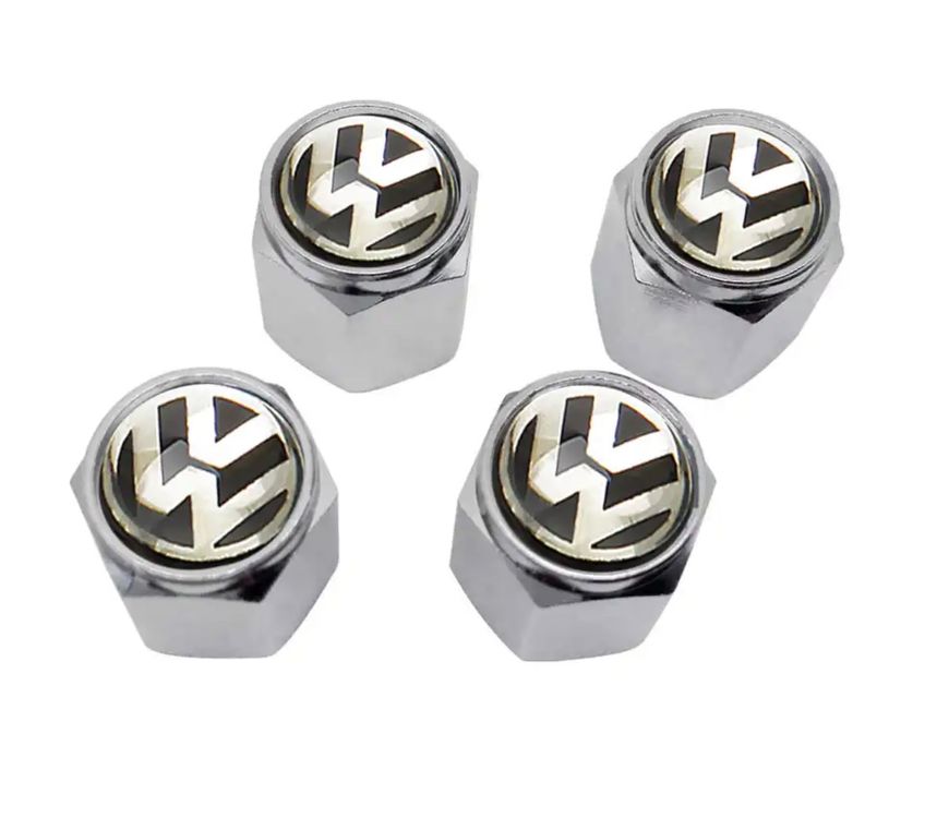 Ventilkappen Für Peugeot Mit GT Logo - 4-teiliges Set Aus Metall