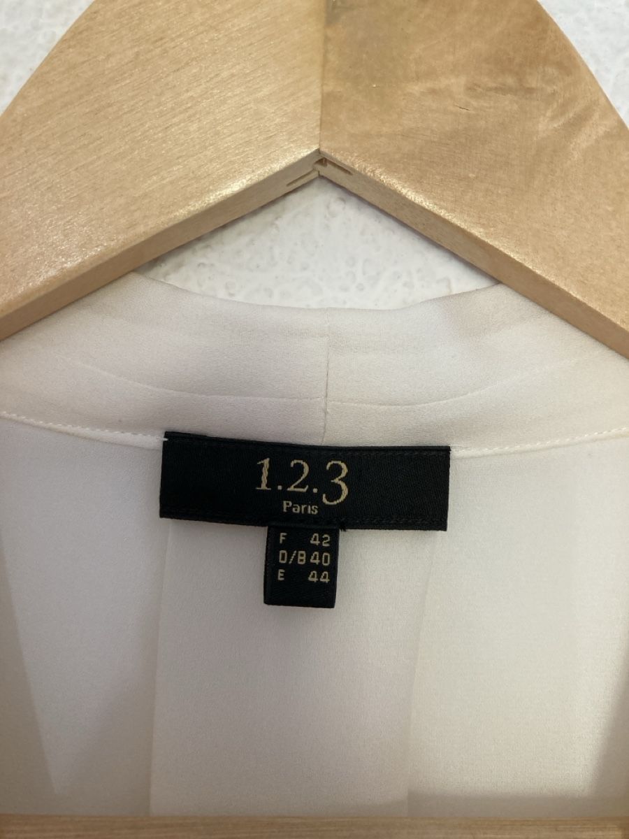 Maison 123 Camicette: Blouse 1.2.3 Paris crème taille 40 – Usato da St-Maurice venduto da Misslungen 1