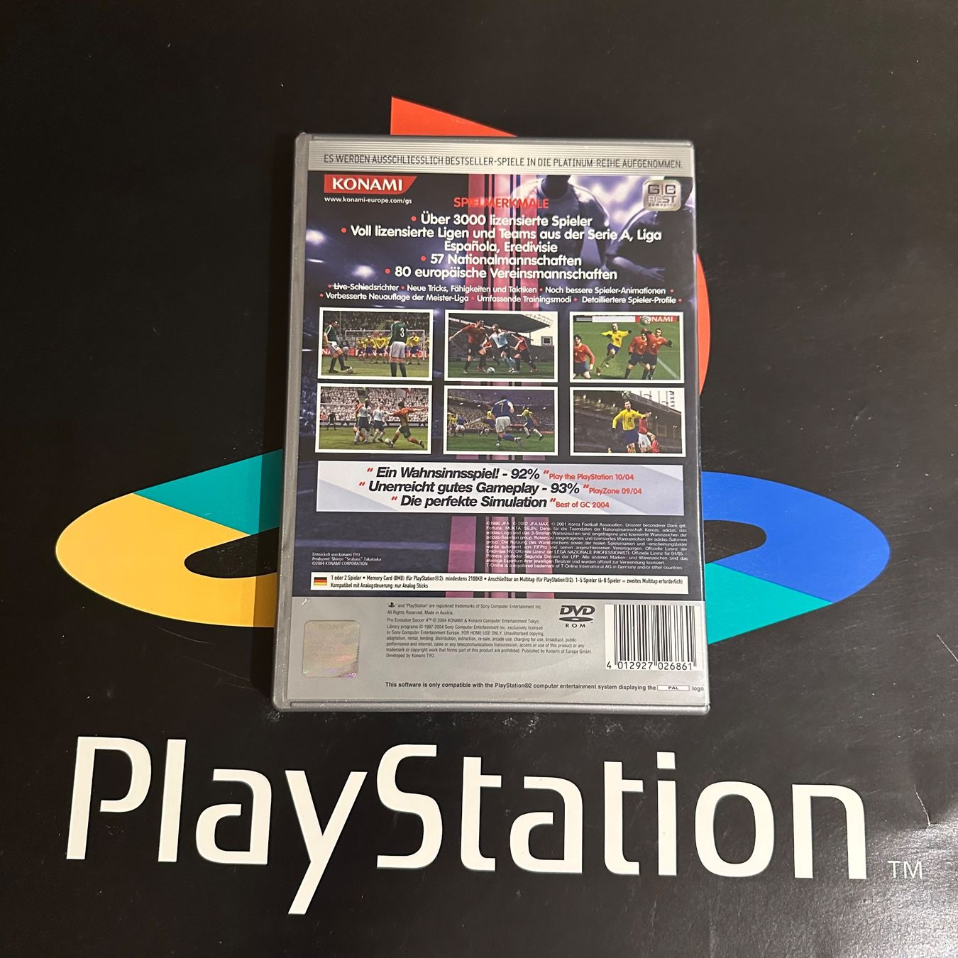 Sony Giochi: Pro Evolution Soccer 4 für Sony PlayStation PS2 – Usato da Kestenholz venduto da Mad18 1