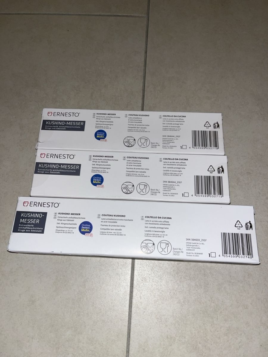 Messer: Küchenmesser Kushiro Messer Edelstahl Messer – Neu und originalverpackt aus Suhr von SchnapperCH 1