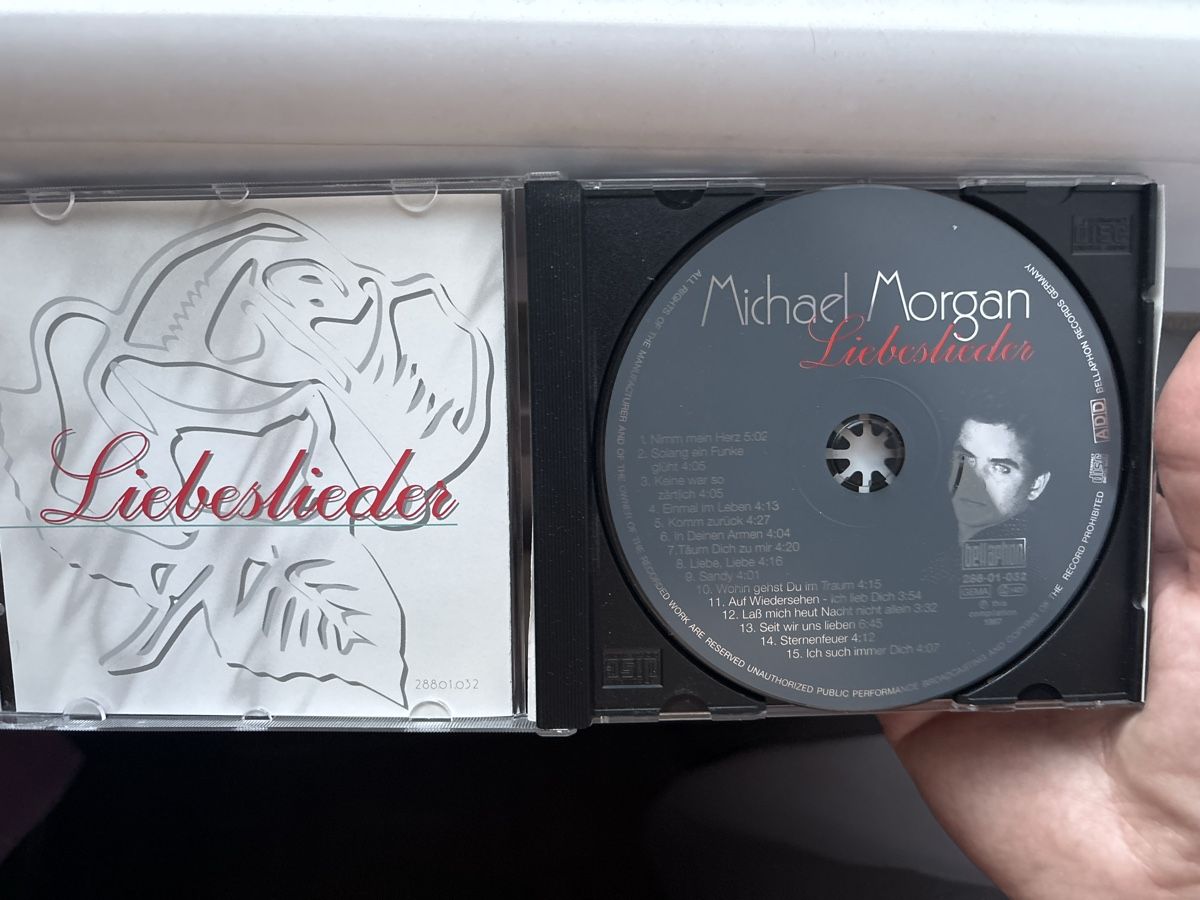 CDs: Michael Morgan - Liebeslieder CD: Rareté pour collectionneur – Gebraucht aus Les Avanchets von EdikaGo 3
