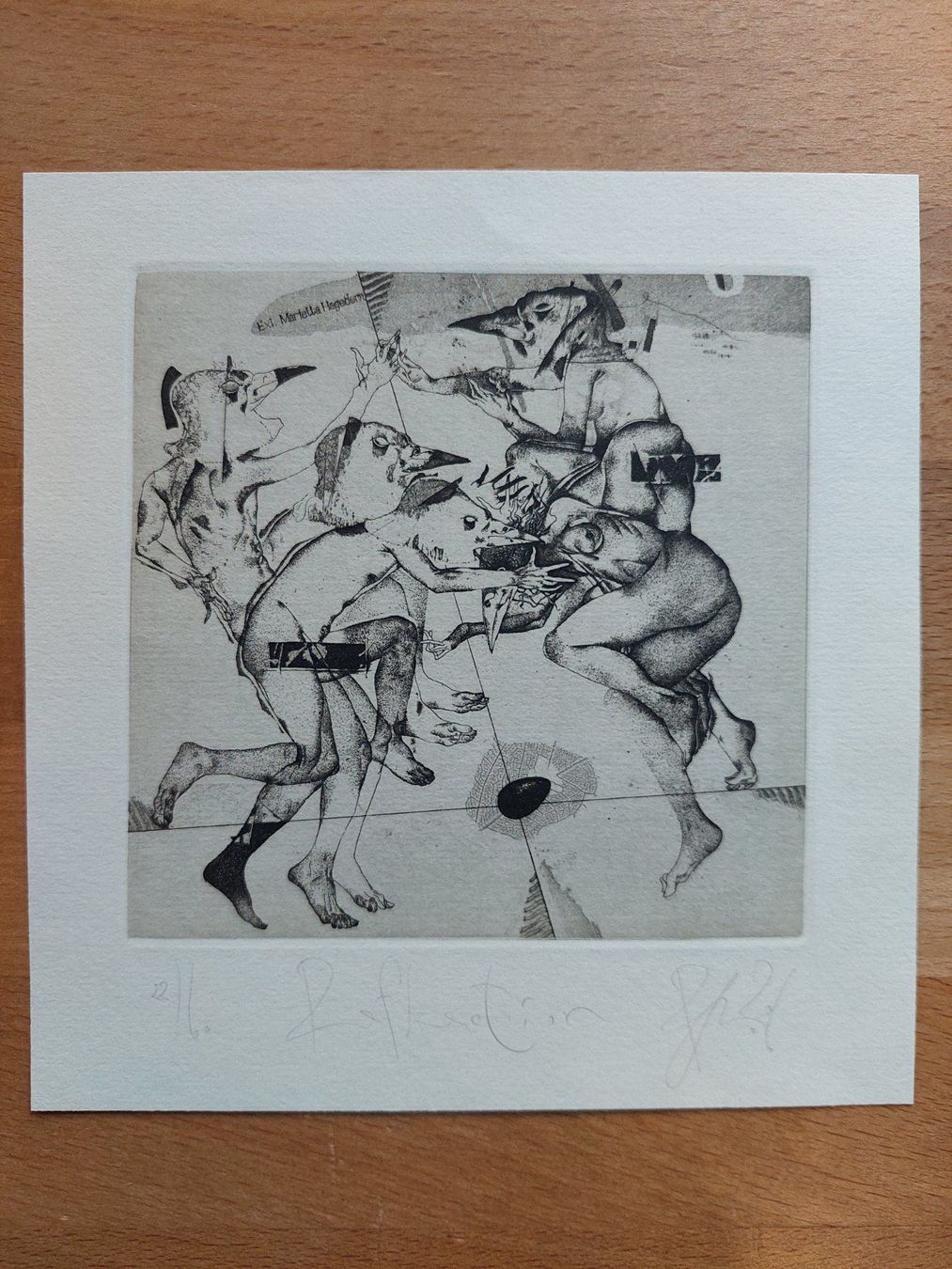 Dipinti: Exlibris Ivan Rusachek - Original Radierung signiert – Usato da Obfelden venduto da Exlibris-Art