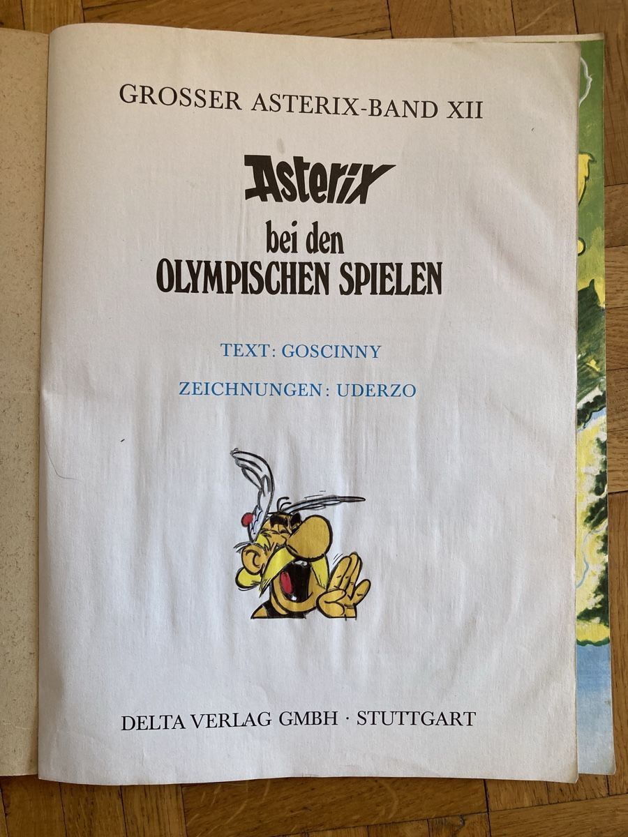 Fumetti: Asterix bei den olympischen Spielen – Usato da Ardon venduto da hel_2sxp 2