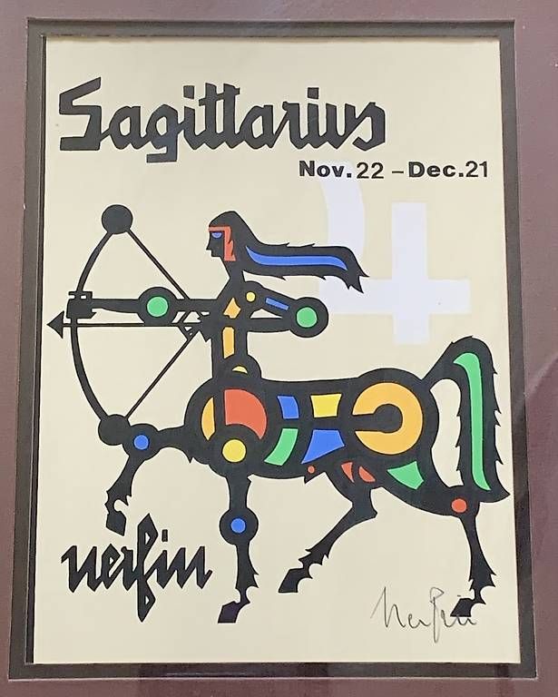 Grafiken & Lithographien: Jean Nerfin (1922-2018) – Gebraucht aus Montreux von Barber_Swiss_Vintage 1