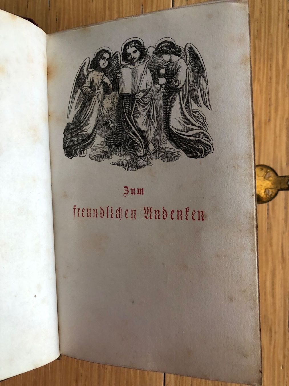 Libri: Antikes Gebetsbuch mit Kreuz, Samt – Usato da Schübelbach venduto da Dolly990_2 4