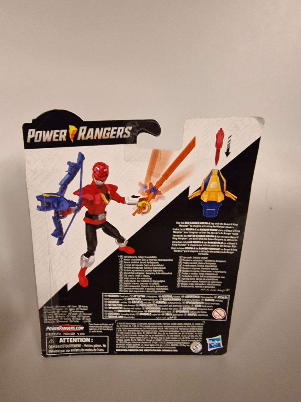 Giocattoli: Power Rangers Beast-X Red Ranger Neu – Nuovo e nell'imballaggio originale da Oberuzwil venduto da aseinkaufswelt 1