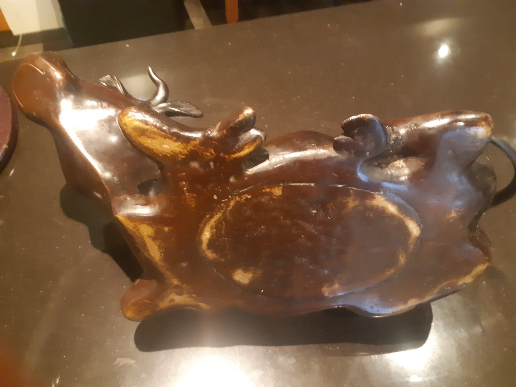 Skulpturen & Statuen: Grosser Bronze Stier 8,6 Kilo – Gebraucht aus Grindelwald von carro5 8