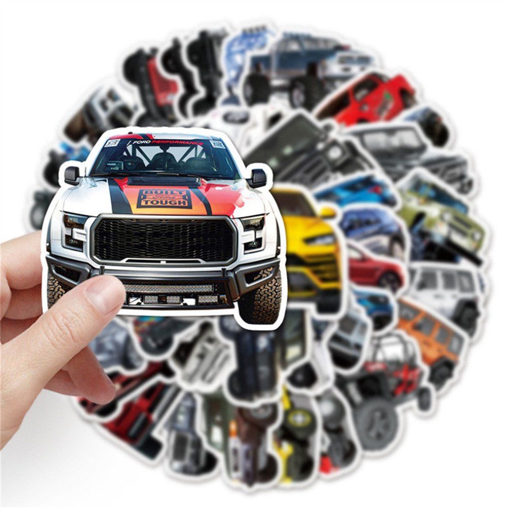 Sticker: 50 stk. Suv Autos Aufkleber – Nuovo e nell'imballaggio originale da Uerkheim venduto da Kaufoption 3