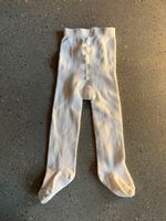Weisse Baby Strumpfhose, Grösse 74/80