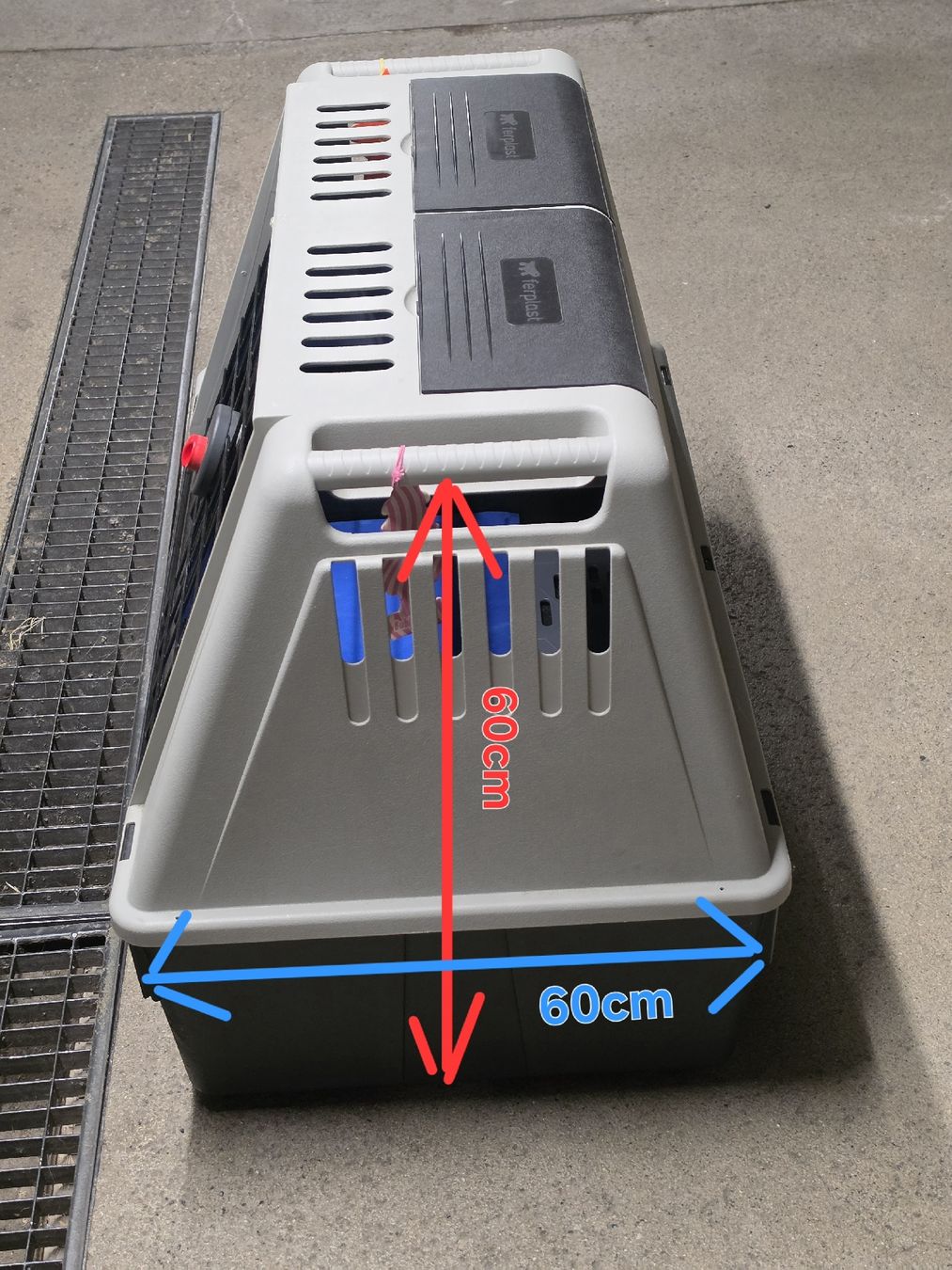 Ferplast Käfige, Transport & Sicherheit: Caisse transports chien.  – Gebraucht aus Bevaix von Nounoursch 1