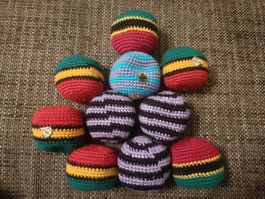 SIPA SIPA HACKY SACKS AUS GARN (USA-IMPORT - SAMMLERSTÜCK)