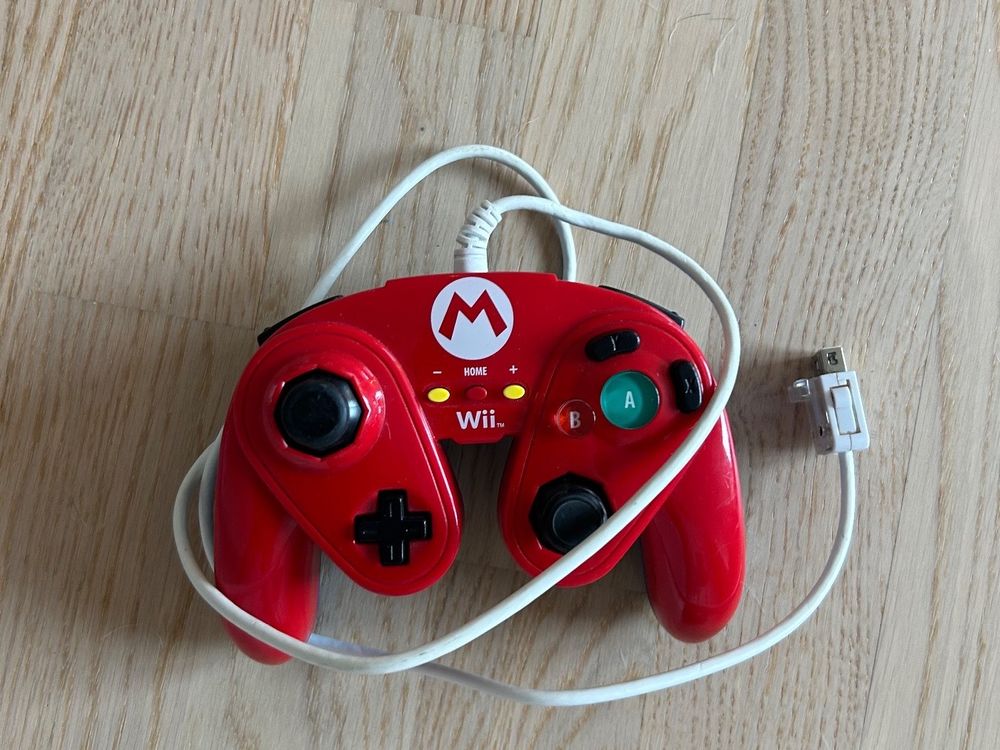 Ab 1. / Nintendo Wii U Controller wired Fight Pad Mario Kaufen auf