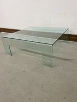 Calligaris Waterfall Designer Glastisch Couch Tisch
