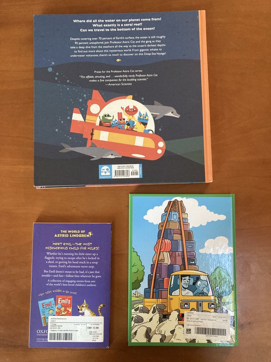 Libri: 3 great books for great boys – Usato da Winterthur venduto da niemim 1