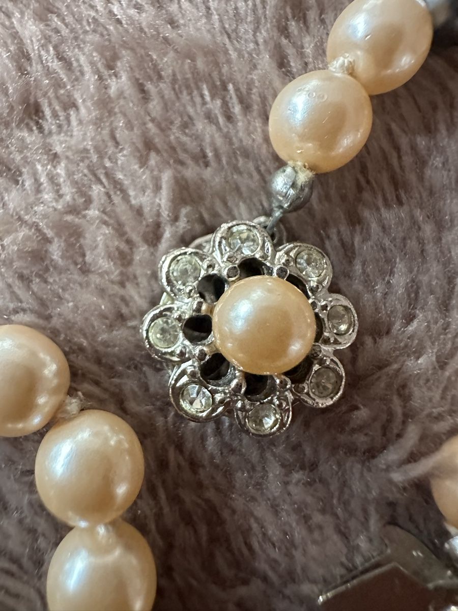 Catenine: Vintage Perlenkette 80 cm – Usato da Herbriggen venduto da Sehrazade 4