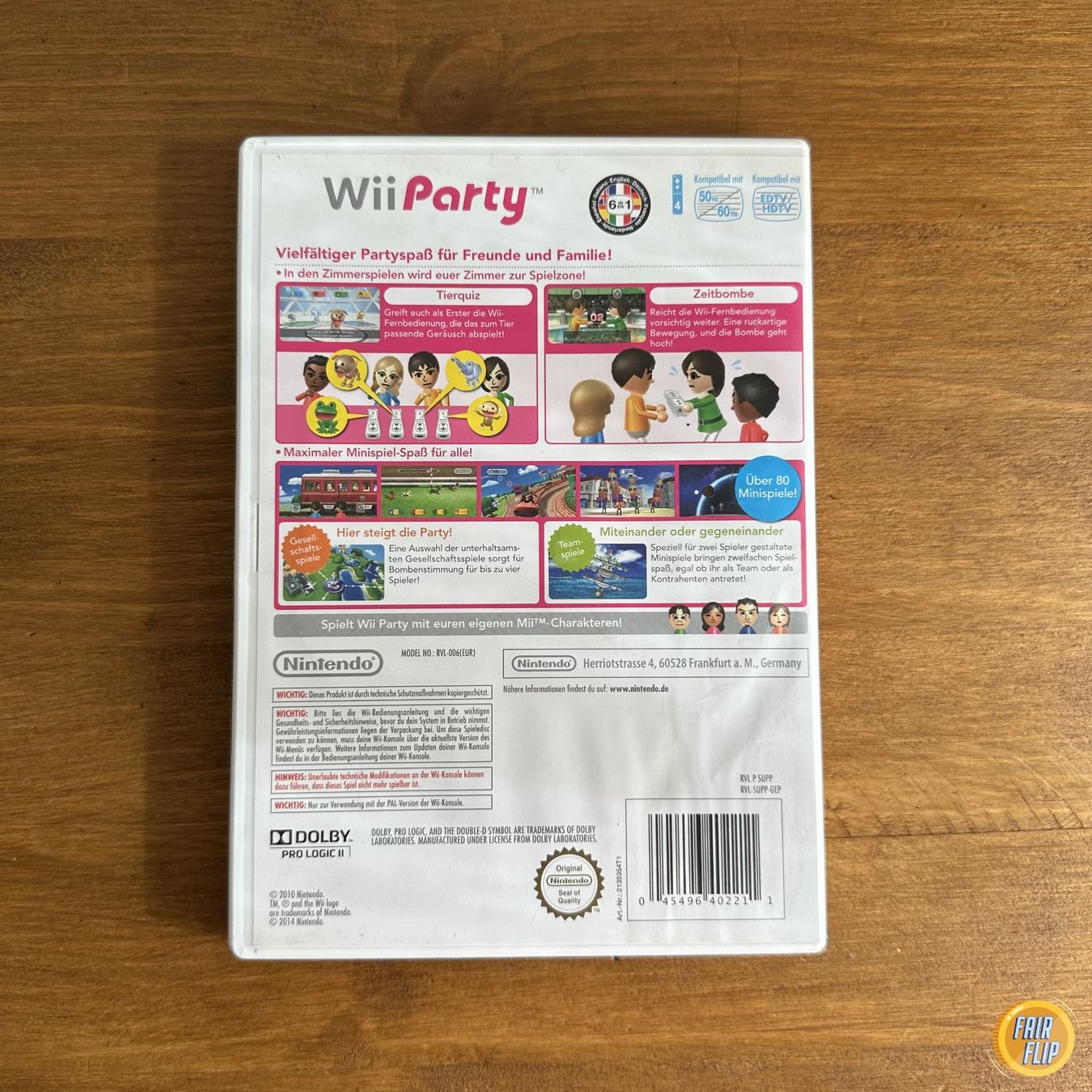 Spiele: Wii Party – Gebraucht aus Luzern von fairflip 2