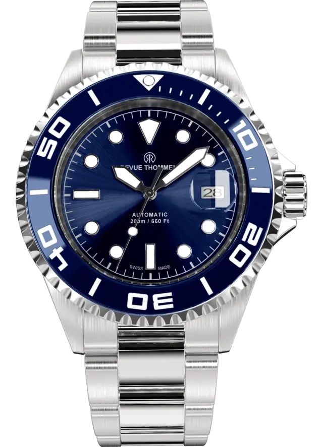 Revue Thommen Orologi: 2025er Revue Thommen Diver Barracuda Point NEU & Full Set – Nuovo e nell'imballaggio originale da Embrach venduto da Canderau