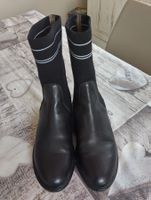 Bottines en cuir de marque suisse Sandeus, Taille 36, neuves