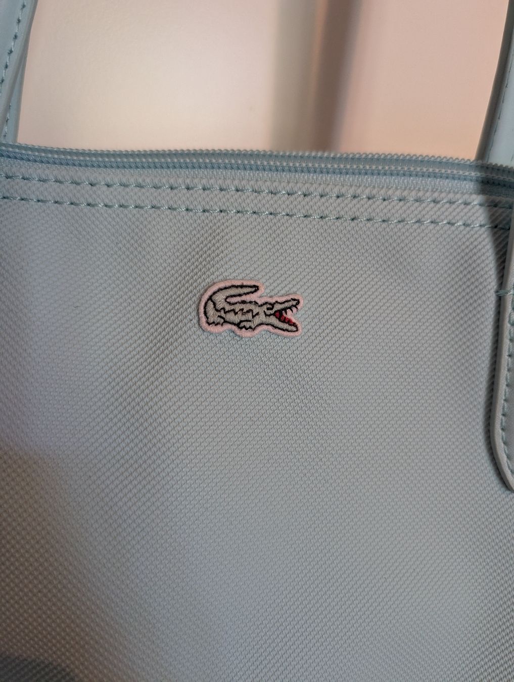 Lacoste Borse da donna: Lacoste Shopper hellblau large, makellos – Nuovo (secondo la descrizione) da Niederdorf venduto da Azariel 1