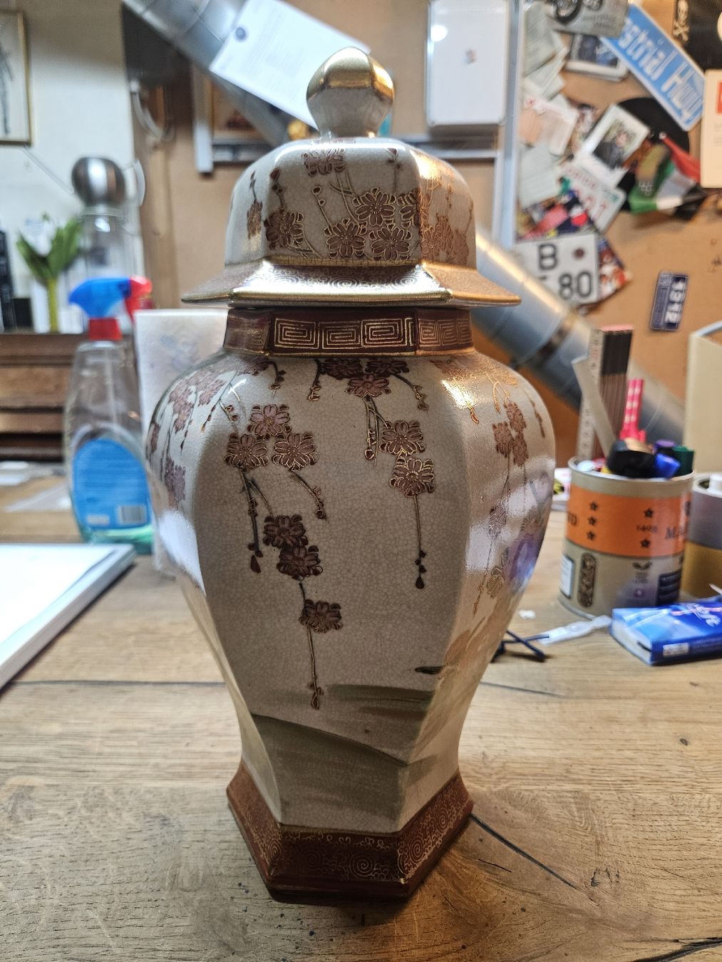 Vasi & Recipienti: Satsuma Stil Vase (D) – Usato da Rorschach venduto da TimelessTrading 1