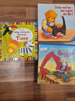 3x Kinderbuecher: Bagger, Tiere, Bär K35