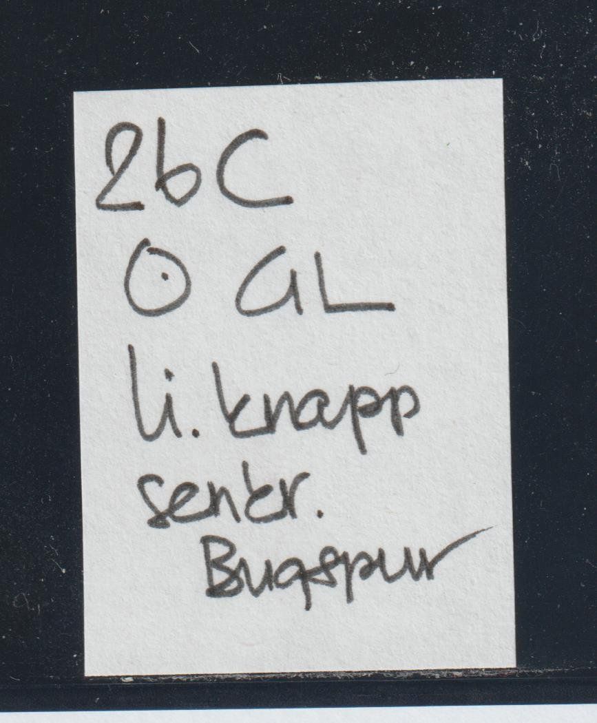Tous les timbres: Strubel 26 C mit Stempel GLARUS – D'occasion à Siebnen par Fstaehli 2