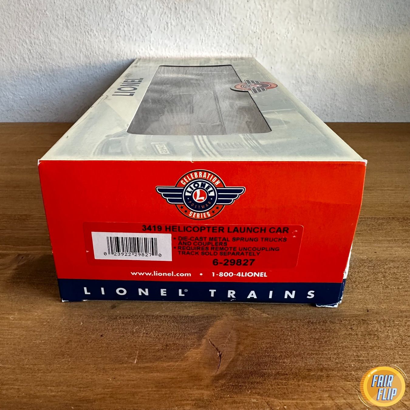 Lionel Modellini di ferrovie: 6-29827 Lionel 3419 Helicopter Launch Car – Nuovo e nell'imballaggio originale da Luzern venduto da fairflip 3