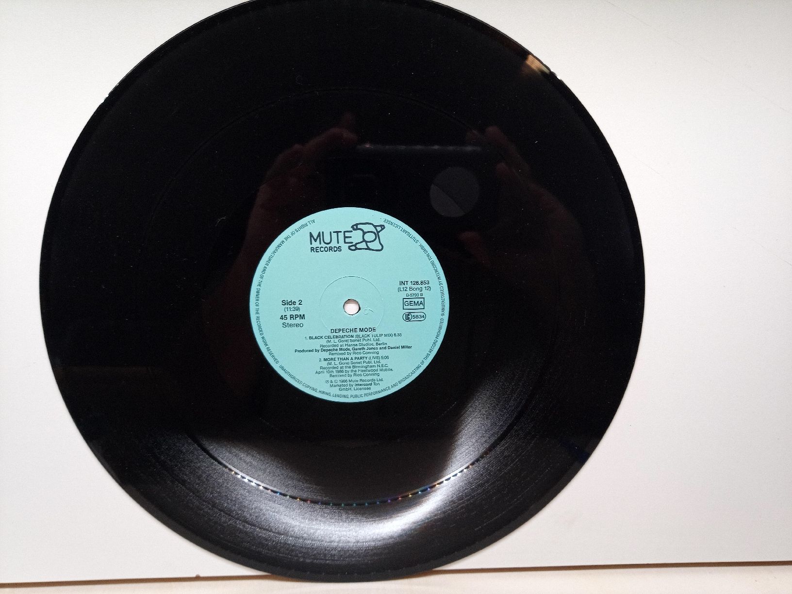 Dischi in vinile: Depeche Mode" A Question Of Time" Maxi-Single Live Remix – Usato da basel venduto da markusb07 6