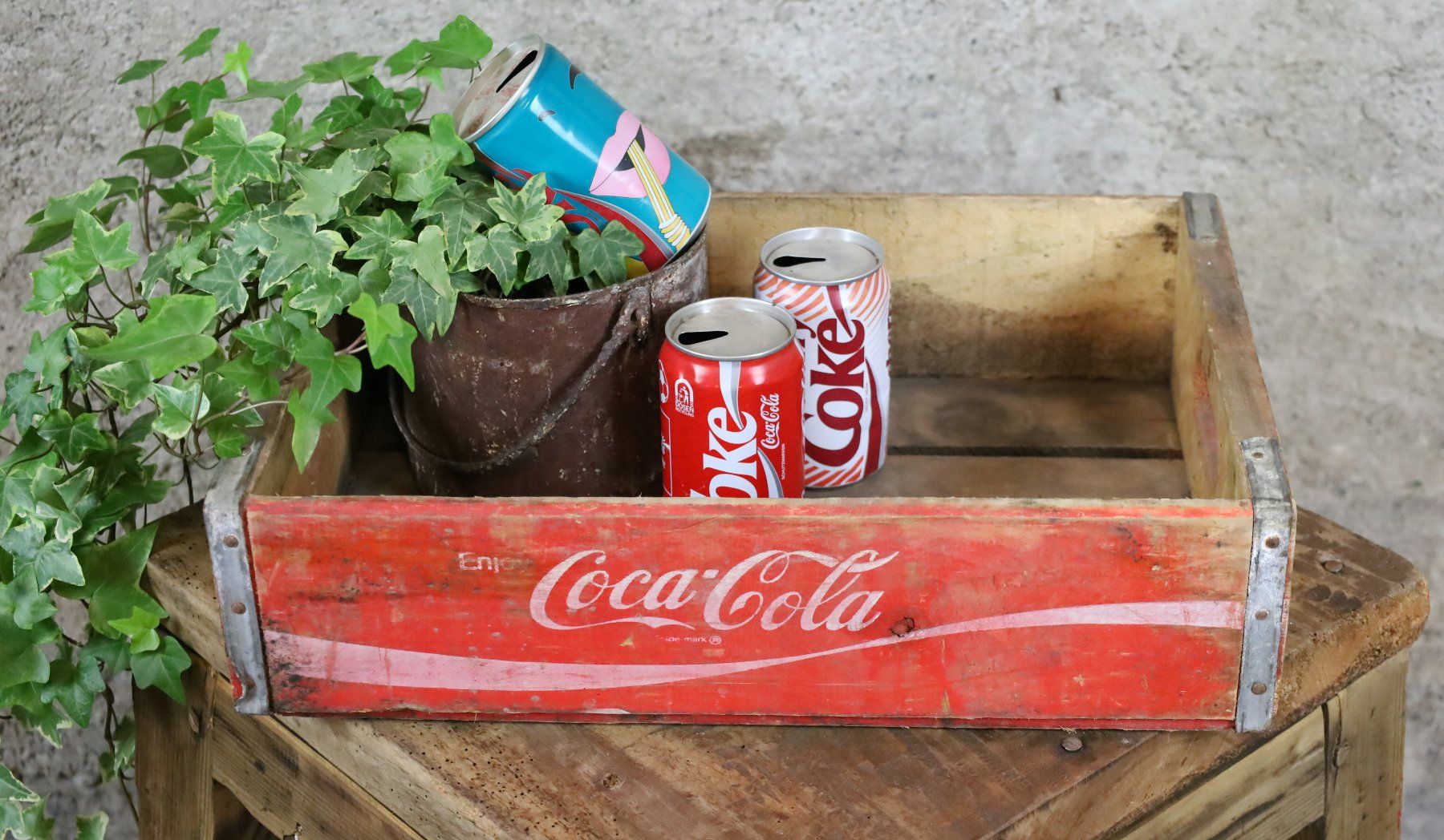 Transportkisten: Coca Cola Kiste, Holzkiste, USA – Gebraucht aus Birrwil von brandschatz_birrwil