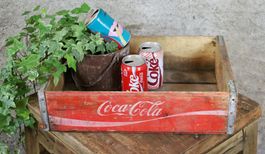 Coca Cola Kiste, Holzkiste, USA