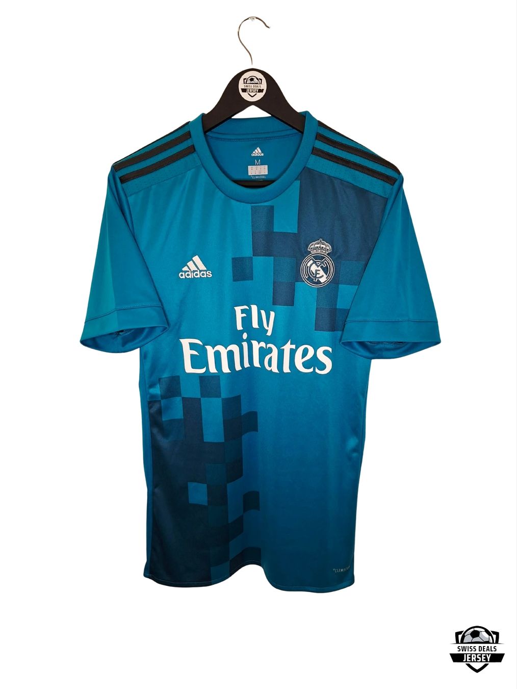 Real Madrid Leibchen & Hosen: RONALDO #7 Original Real Madrid 2017-18 Third Trikot – Gebraucht aus St-Léonard von SwissDealsJersey 1