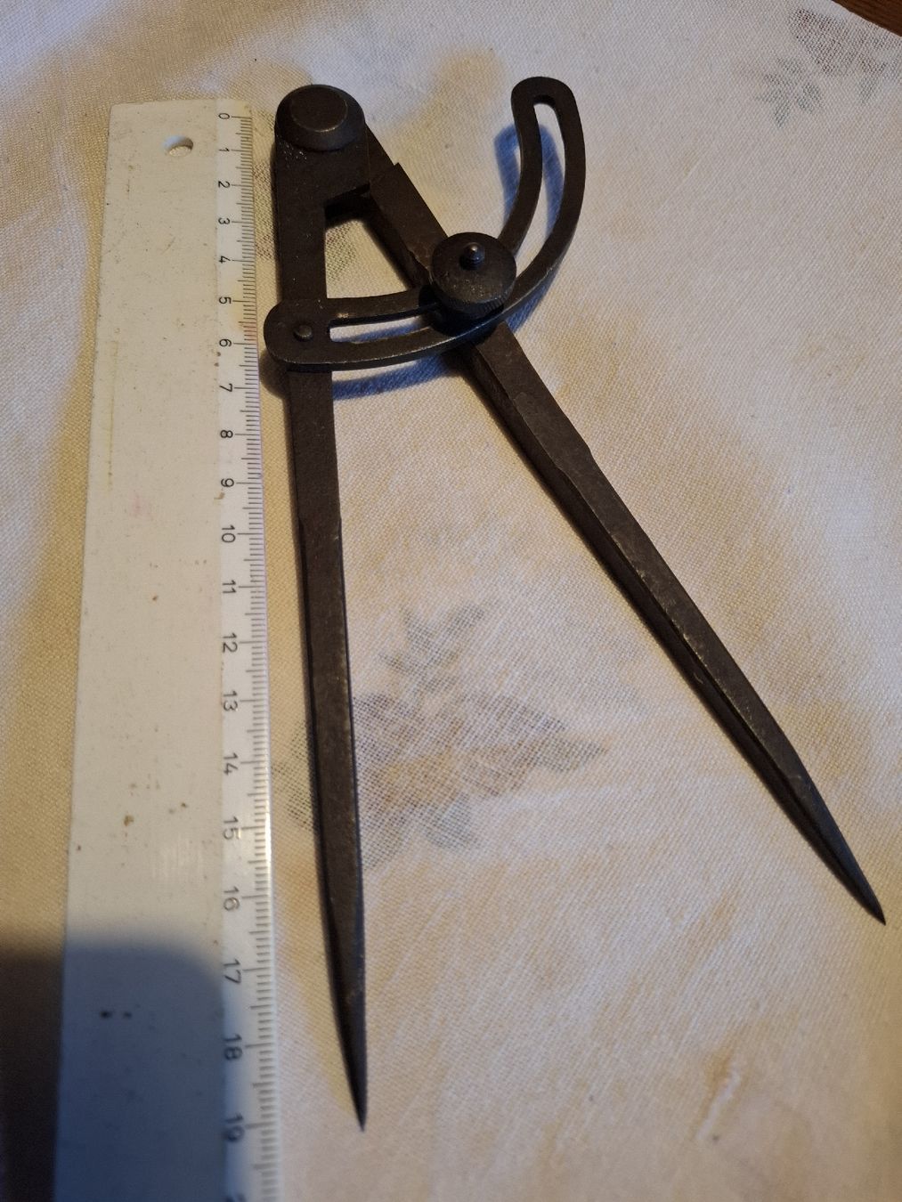 Zirkel: Compasso metallo antico usato 15cm – Gebraucht aus Viganello von sor_dcq8 1