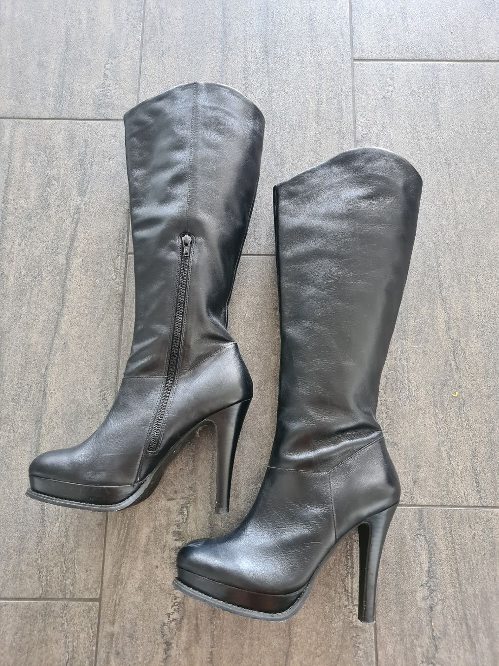 Damenschuhe: Echtleder Stiefel – Neu (gemäss Beschreibung) aus Friltschen von Thurgau11