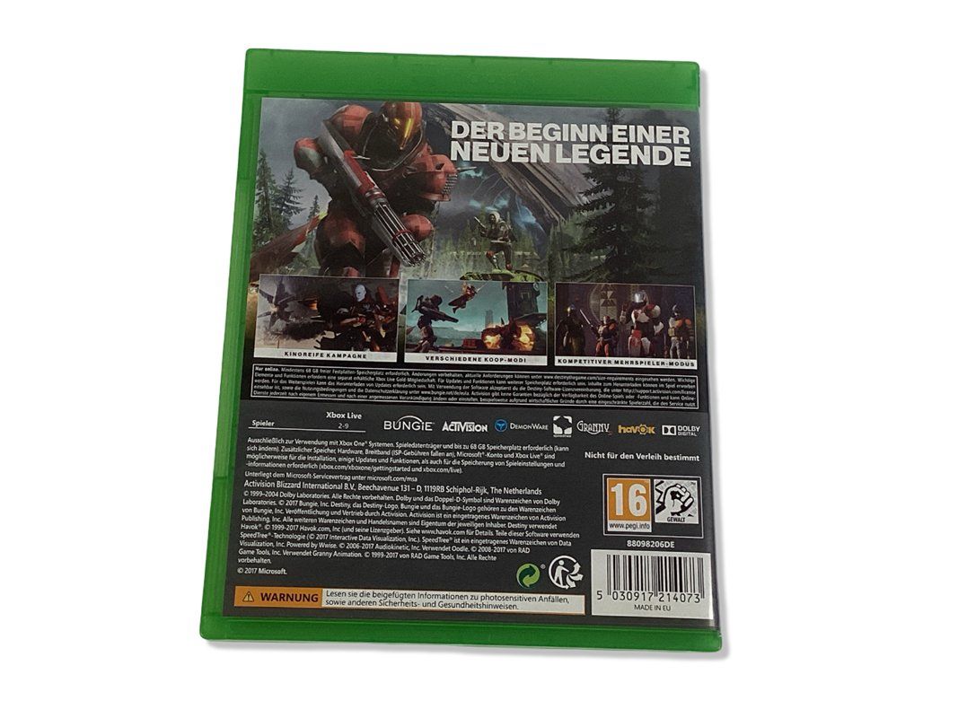 Spiele: XBOX ONE Destiny 2 – Gebraucht aus Zürich von Restwert_Zuerich 1