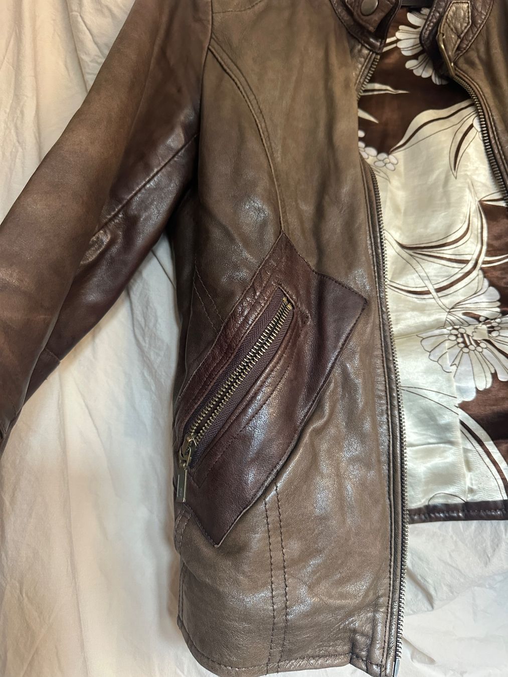 Jacken: Lederjacke braun Grösse 36 – Gebraucht aus Winterthur von Studi_009 3