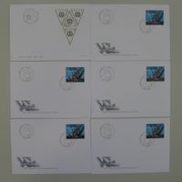 2003+2004, Nr.1084+1110 BRIEFE ALINGHI + FIFA, FDC's !