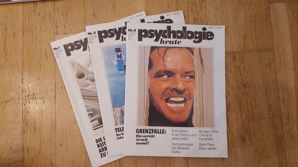 Heftsammlung Psychologie Heute 73 Ausgaben 1974-2008 | Kaufen Auf Ricardo