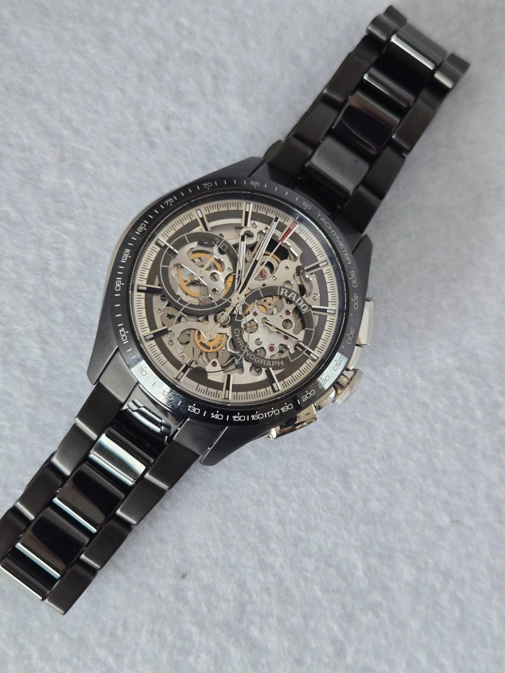 Rado Orologi: Rado HyperChrome XXL Automatic Chronograph Limited Edition – Nuovo e nell'imballaggio originale da Chabrey venduto da Horology 1