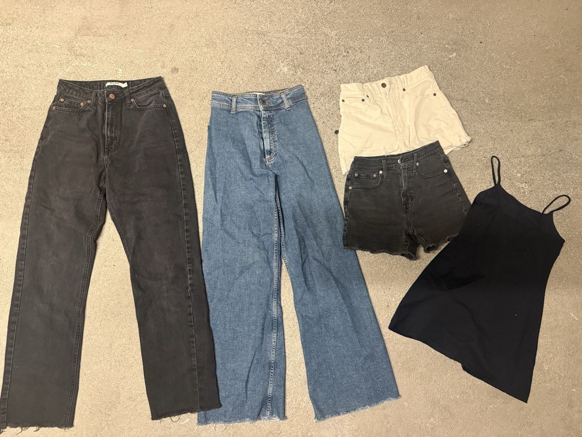 Lotti di vestiti: Jeans und Shorts grosse 34 – Usato da Zürich venduto da Sashkica