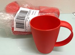 6 x Rotho CARUBA Henkelbecher, 0.25 L