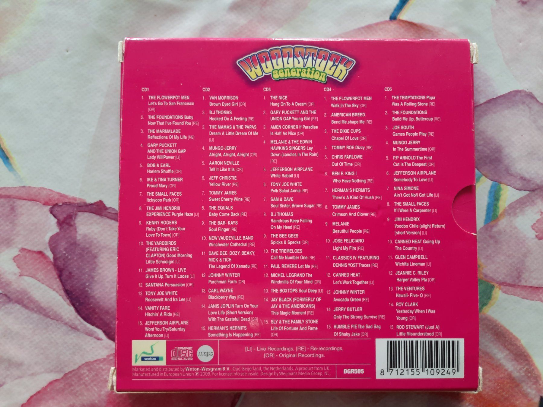 CDs: CD Coffret Generation Woodstock 5 Cds – Gebraucht aus Pully von bro_n52j 1